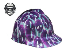 PURPLE PUNISHER MSA CAP - MADE TO ORDER