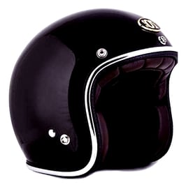 70's HELM SUPERFLAT CLASSIC BLACK GLOSSY