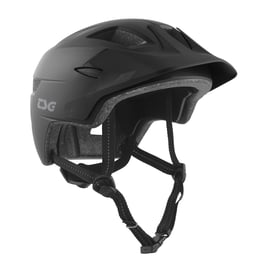 TSG Helm Cadete Schwarz Matt