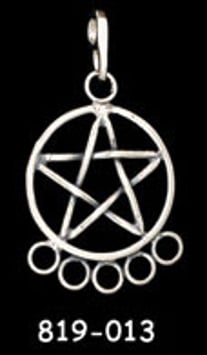 Pentacle Charm Holder