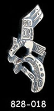 Eagle / Salmon Totem