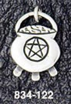 Cauldron with Pentacle