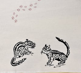 Least Chipmunk kitchen towel