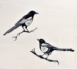 Magpie kitchen towel