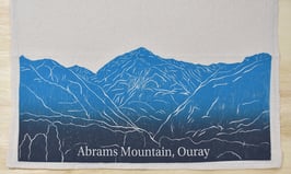 Abrams Mountain kitchen towel