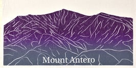 Mount Antero kitchen towel *14er*