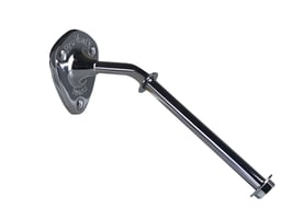 Nostalgische zeephouder CHROOM met zeepbol (SCHROEFsysteem)