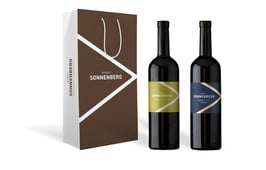 Geschenkset Weiss/Rot Barrique