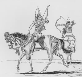 ANC C-20 Assyrian Archer on mount