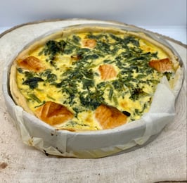 quiche saumon