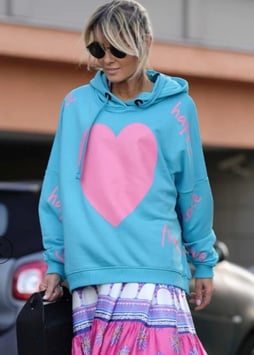 MG11314 miss goodlife / Hoodie Big Heart Allover – turquoise***jetzt CHF 99.00***vorher CHF 149.00