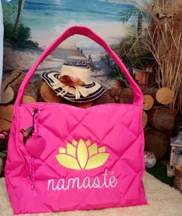 MG12063 miss goodlife / Quilted Bag Namasté – neonpink
