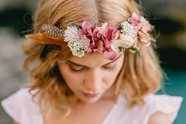 Corona  flores Briana