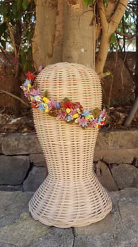 Tocado Novia porcelana Inés. !PREORDER¡