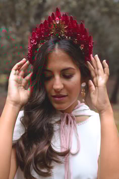 Diadema joya Coralina