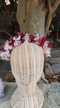 Semi-corona de flores Marta