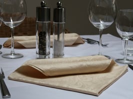 2 Stoffservietten VARIUS, crème