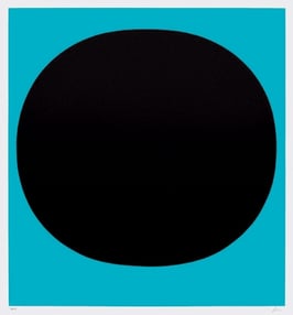 Rupprecht Geiger, "Schwarz auf Blau"