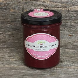 Himbeer Basilikum Marmelade 200g