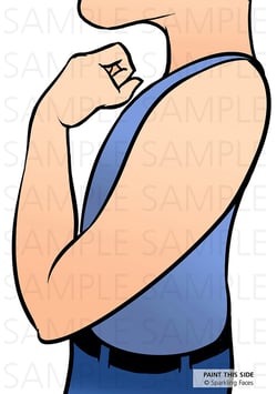 Practice Board Upper Arm Boy