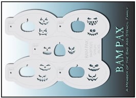 Stencil Pumpkin Set (5 stencils)