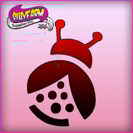 Stencil Lady Bug