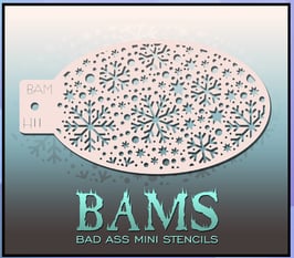 Stencil Snowflakes 2