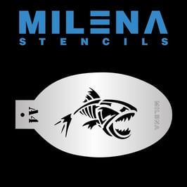 Milena Stencil A4
