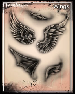 Stencil "Wings"