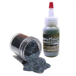 Glitter Balck Rainbow