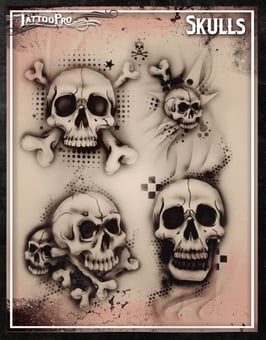 Stencil "Skulls"