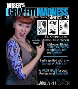 Stencil "Graffiti Madness"