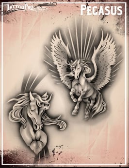Stencil "Pegasus"