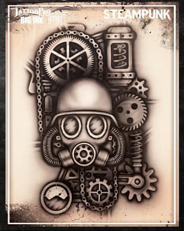 Stencil "Steampunk"