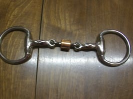 Olivenkopfgebiss mit beweglichem Mittelstück