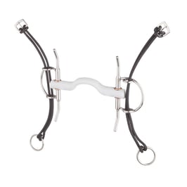 Beris Aufziehschenkeltrense mit Zungenbogenstange