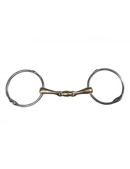 HG Aufziehtrense mit grossen Ringen - 90mm