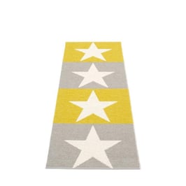 Pappelina "VIGGO ONE LONG" -  Warm Grey · Mustard · Vanilla