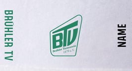 BRÜHLER TV Gametowel mit Wunschname und Logo