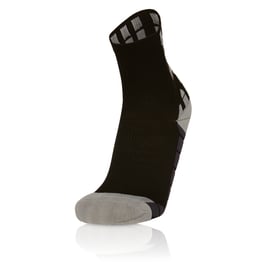 MACRON Interval Sportsocken lang schwarz/grau