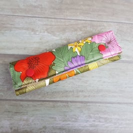 Coussin pour ceinture de sécurité en coton chintz fleuri