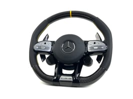 PSS Classic Carbon Lenkrad YELLOW EDITION