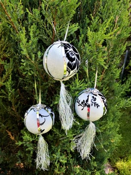 Weihnachtskugel Handmade