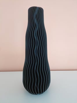Vase schwarz Dekor Tischdekor