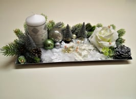 Kerzenhalter für Weihnachten Adventskranz Wohndekor Tischdekor