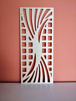 Bild aus Holz Wanddekor Wohndekor Dekoration Paneele Trennwand