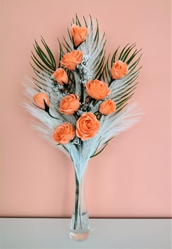 Rosenstrauß Blumen Wohndekor Tischdekor Hochzeit Handmade