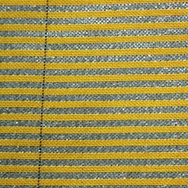 Fiberfil Schattiergewebe gelb-aluminium - 3,50 m / 4,50 m (Meterware)