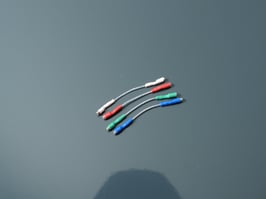 Pure silver headshell-wires