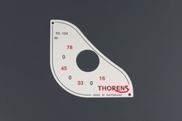 Name plate TD 124 MkI